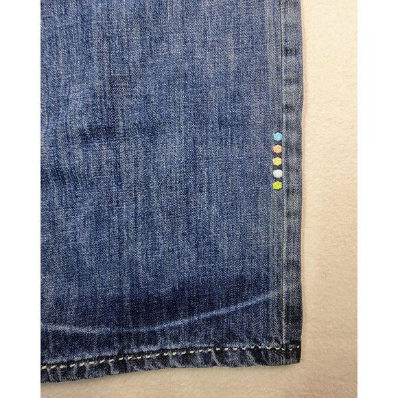 Coogi Jeans Mens 38 X 34 Baggy Y2K Jeans Blue Wide Leg Skater Grunge Hip Hop VTG - Picture 10 of 15